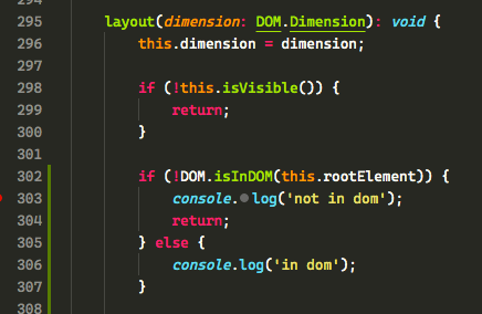 Editors are marked as visible when not in the DOM · Issue #89943 ...