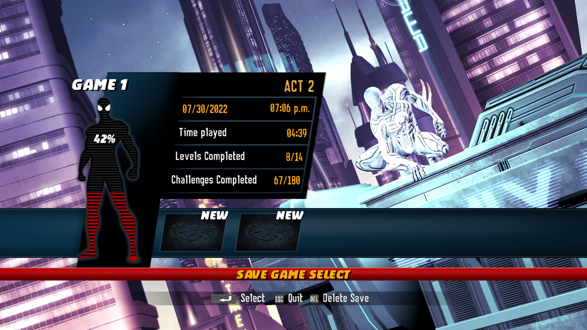 Spider-man: Shattered Dimensions Lightning is messed up