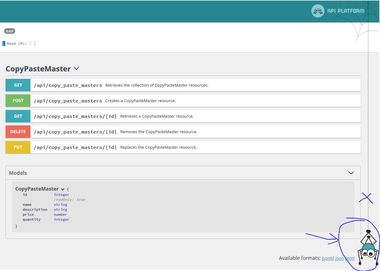 Nothing happens when clicking on the spider. · Issue #744 · api ...
