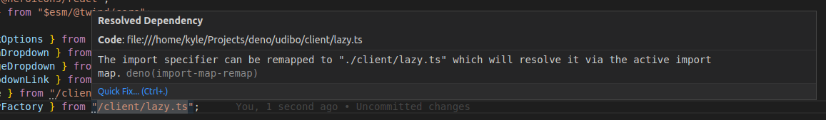 Incorrect suggestion for absolute imports in import map · Issue #17193 ...