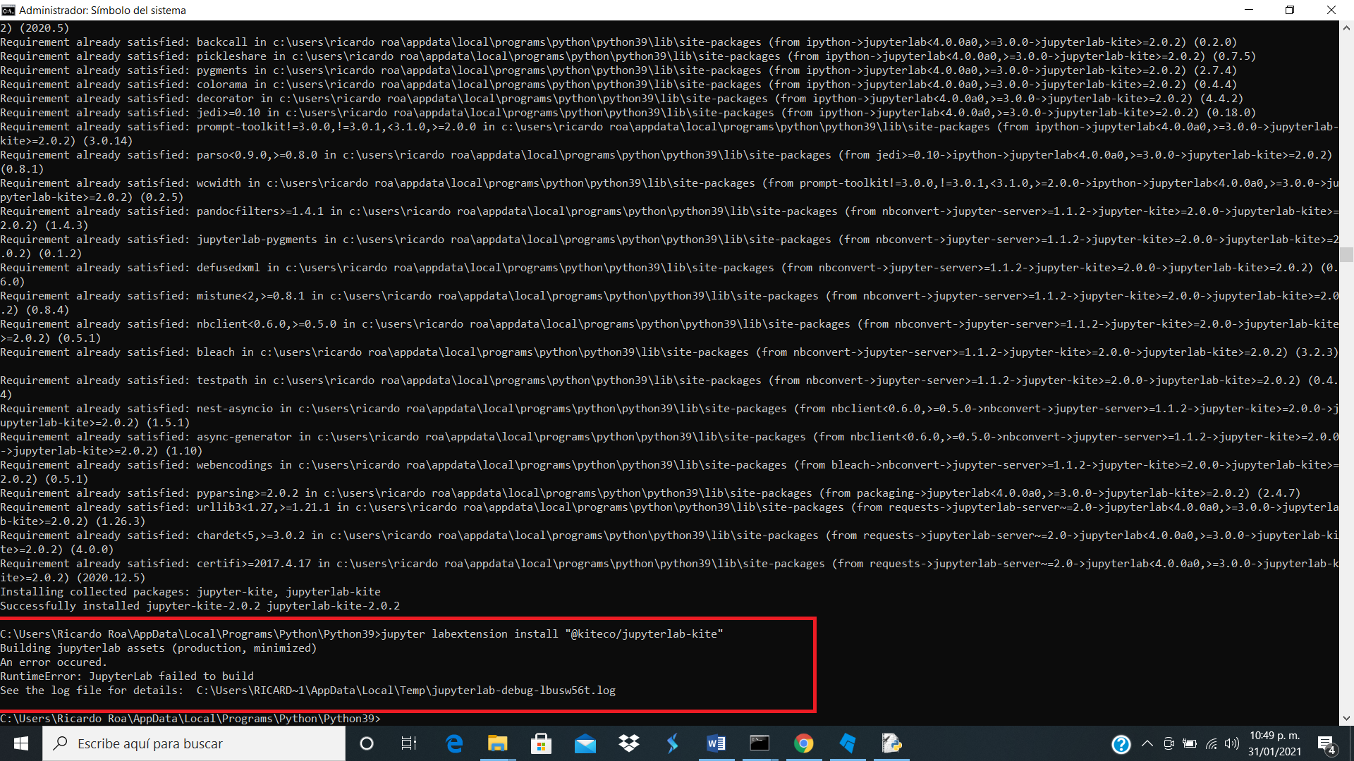 I can't install Kite in Jupyter 3.0.6 Version · Issue #571 · kiteco ...