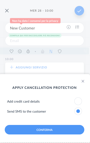 Appointment modal