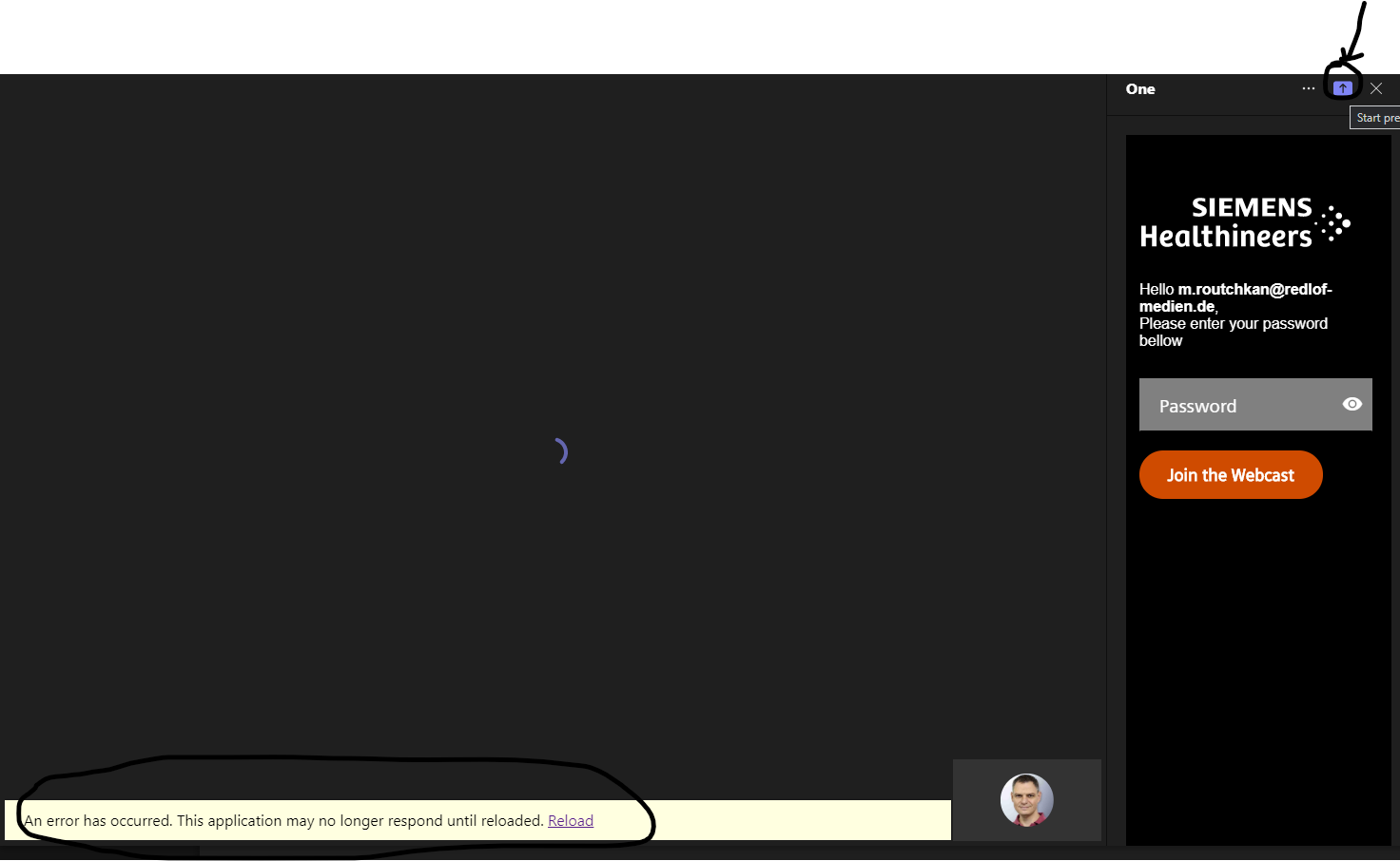 Microsoft.JSInterop.JSException An exception occurred executing JS