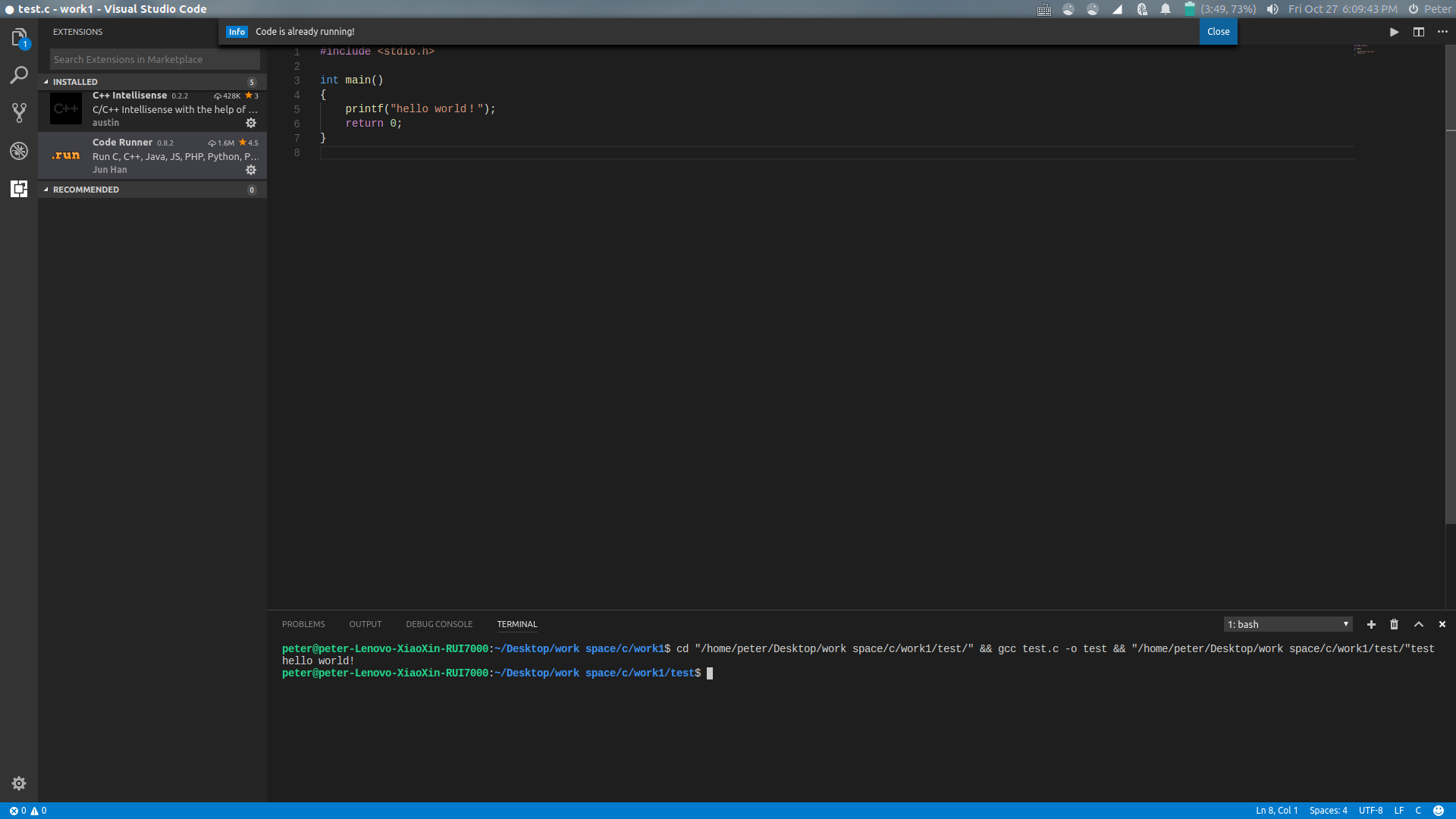 It doesn't show anything in ouputbox except command · Issue #198 ...