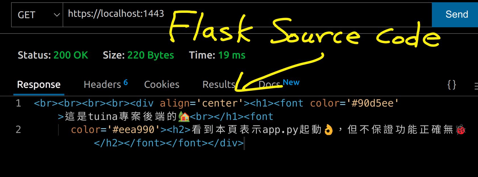 I get a garbled HTML page · Issue #534 · thunderclient/thunder-client ...