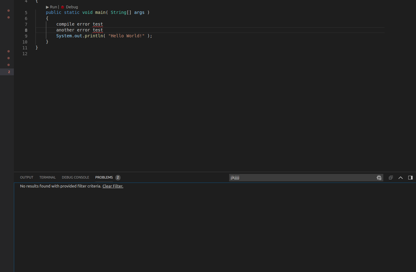 Unable to use vim-way navigation when focusing to Problems · Issue ...
