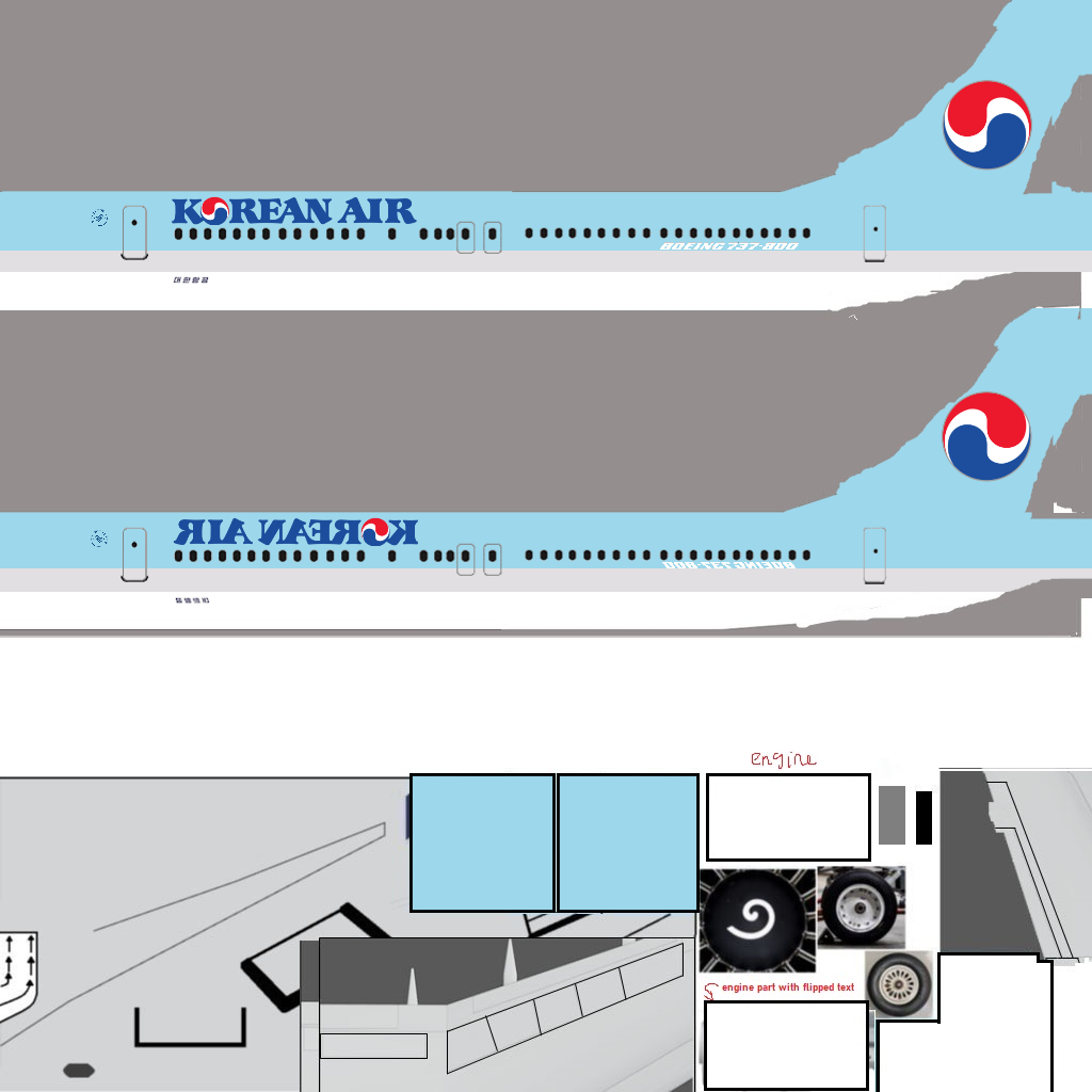 LIVERY REQUEST: Korean Air B737-800 · Issue #383 · kolos26/GEOFS ...