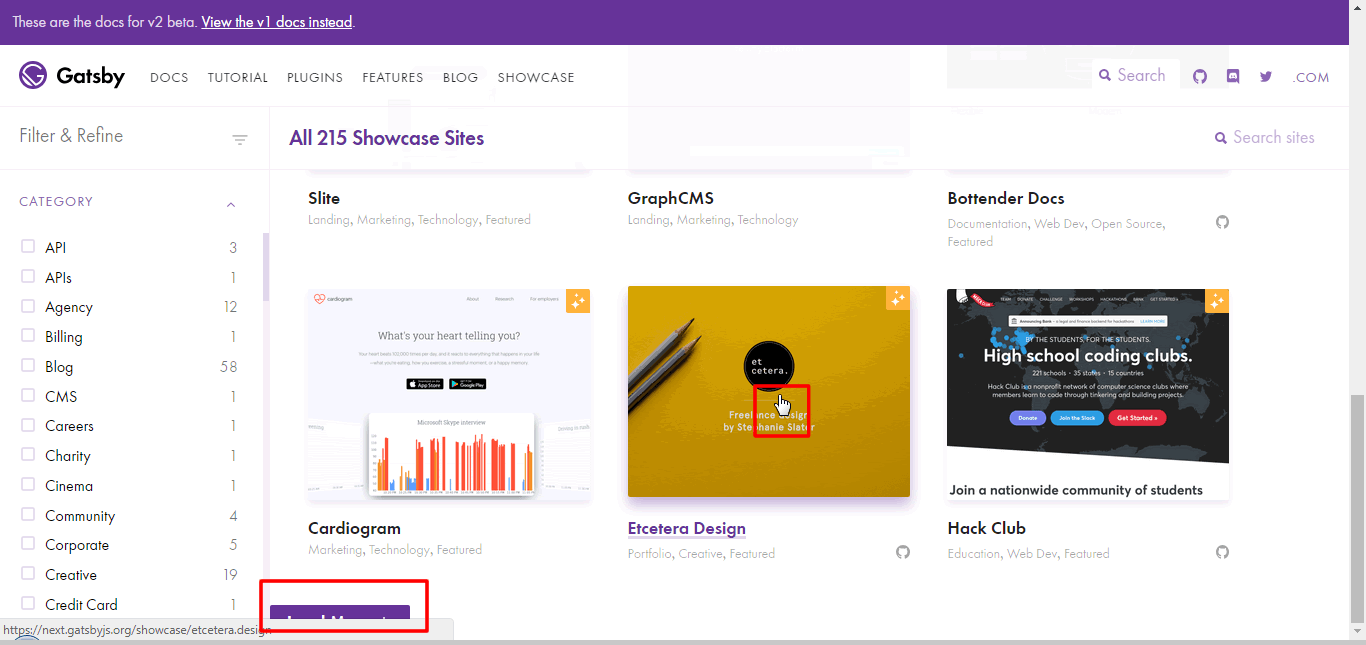 gatsby-showcase-loadmore-issue