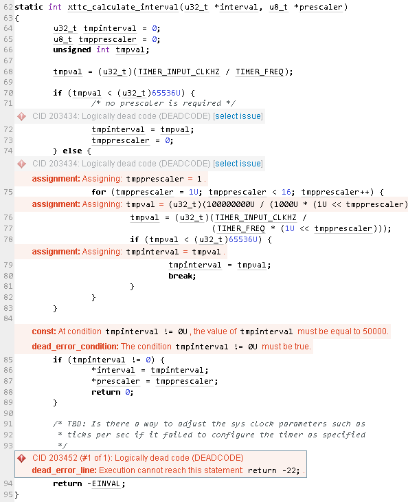 [Coverity CID :203452]Control flow issues in /drivers/timer/xlnx_psttc ...