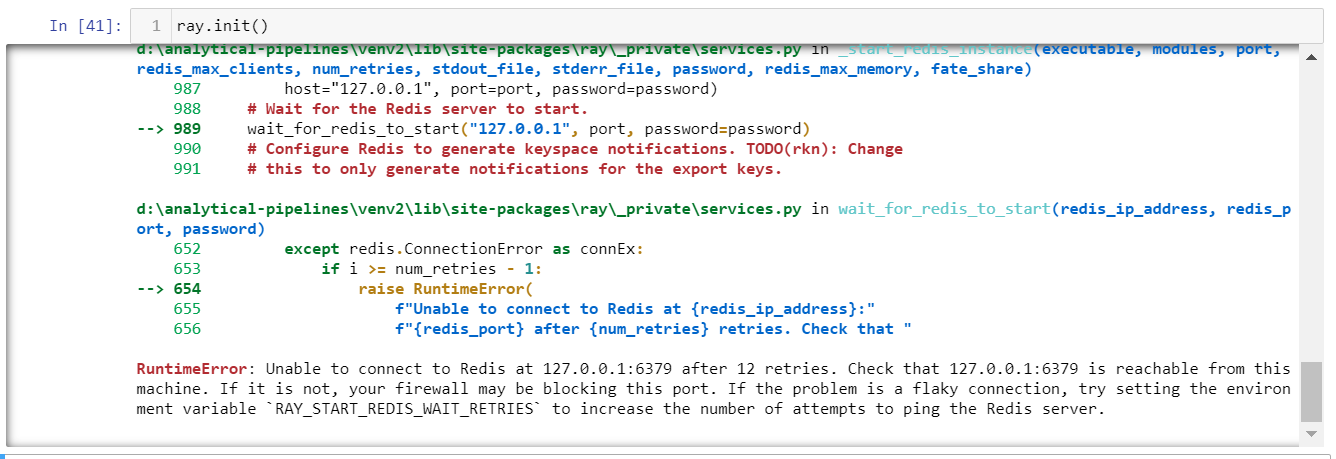 [ray.init()] AuthenticationError , RuntimeError · Issue #13581 · ray ...