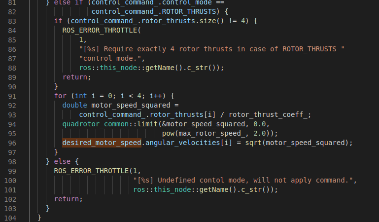 Direct Rotor Thrust Control · Issue #4 · uzh-rpg/data_driven_mpc · GitHub