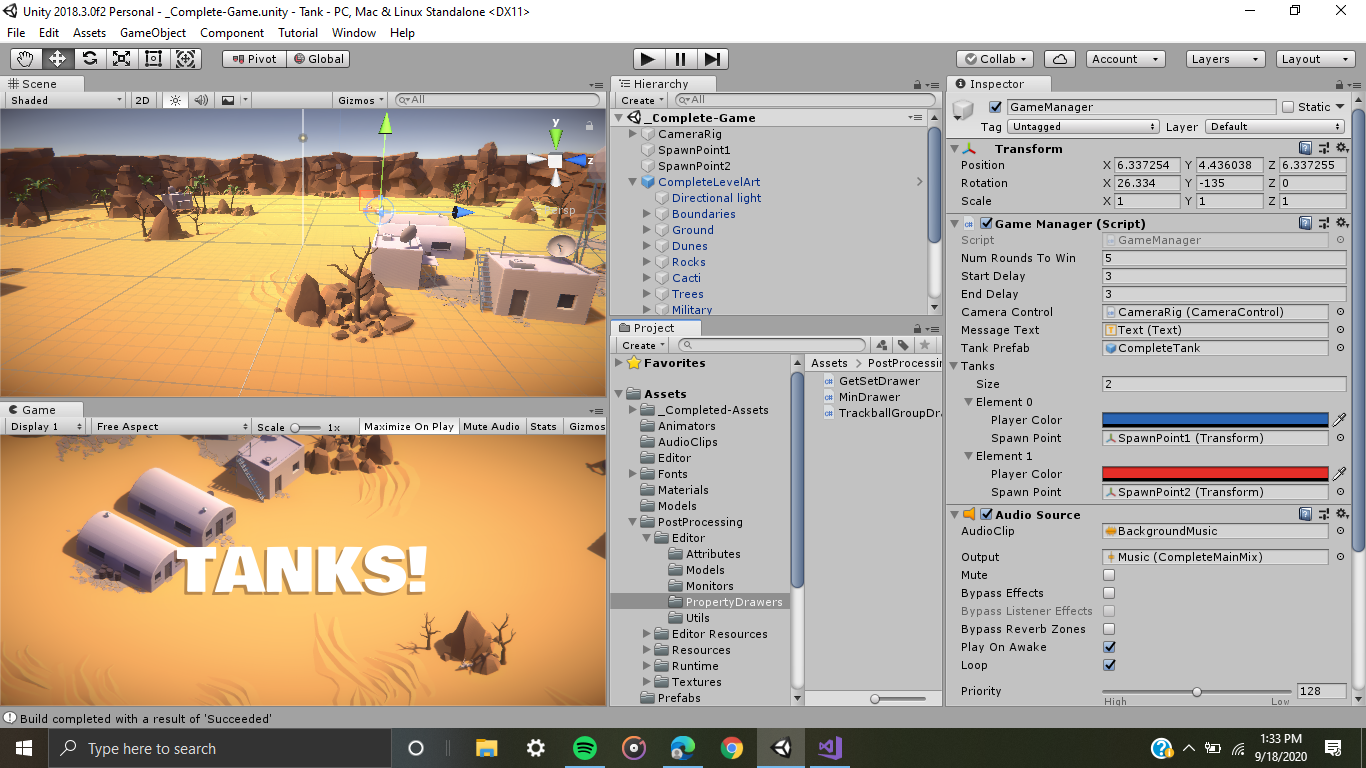 GitHub - daku5768/Project_Tank_Game: Two Player One Keyboard Unity 3D Game