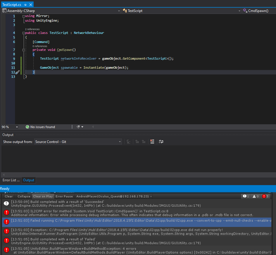 Unique method body generates error on build · Issue #1503 ...