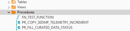 Snowflake - separate Function and Procedures in two different folders ...
