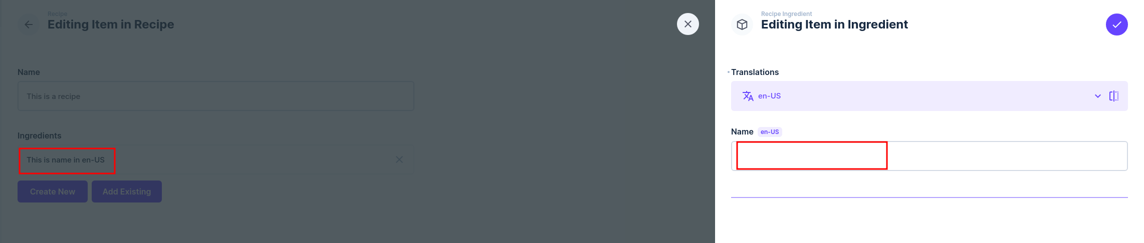Nested translations editing do not work correctly (no translation ...