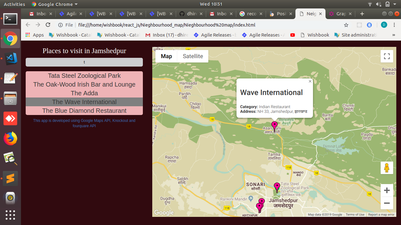 GitHub - dhirendrapratapsingh/myHometownMap: This google map API based ...