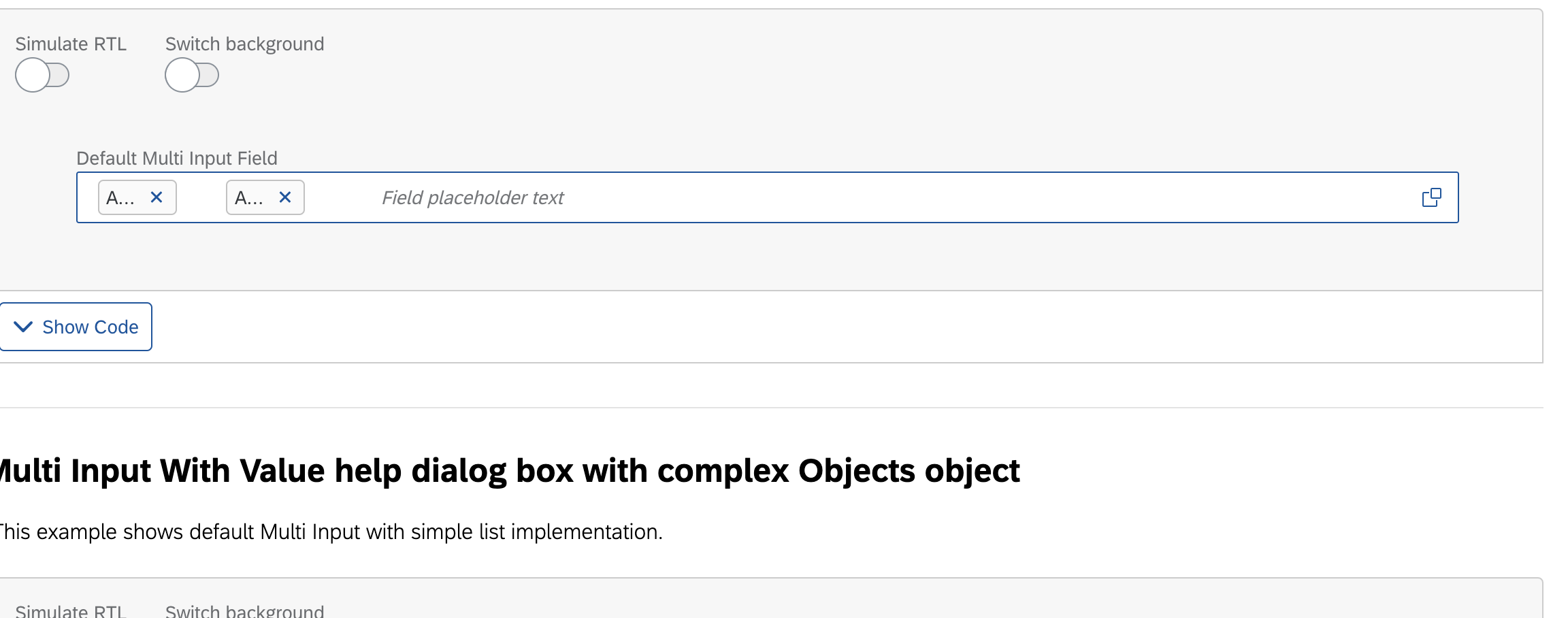Multi Input: Not able remove the selected item in the input field from ...