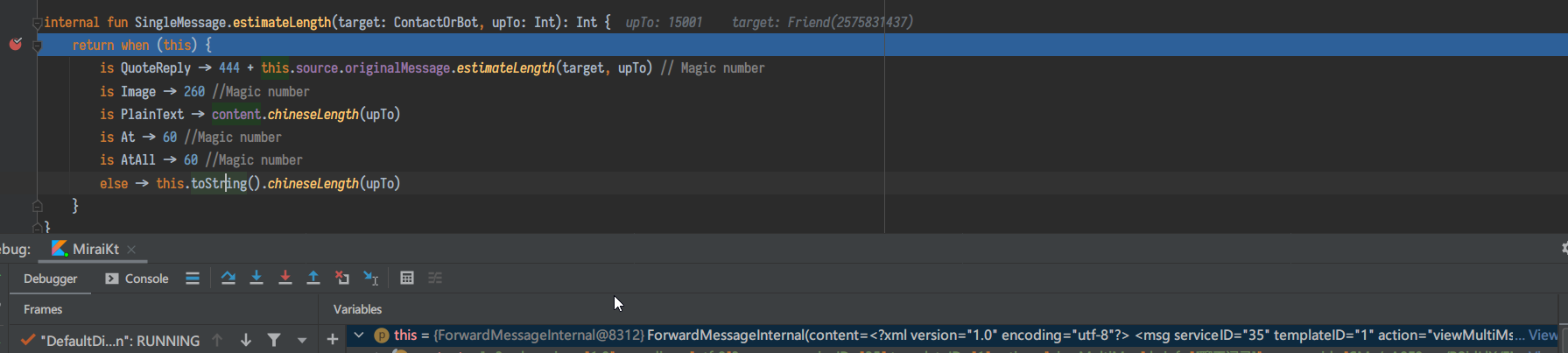 ForwardMessageInternal 的长度检查 · Issue #1590 · mamoe/mirai · GitHub