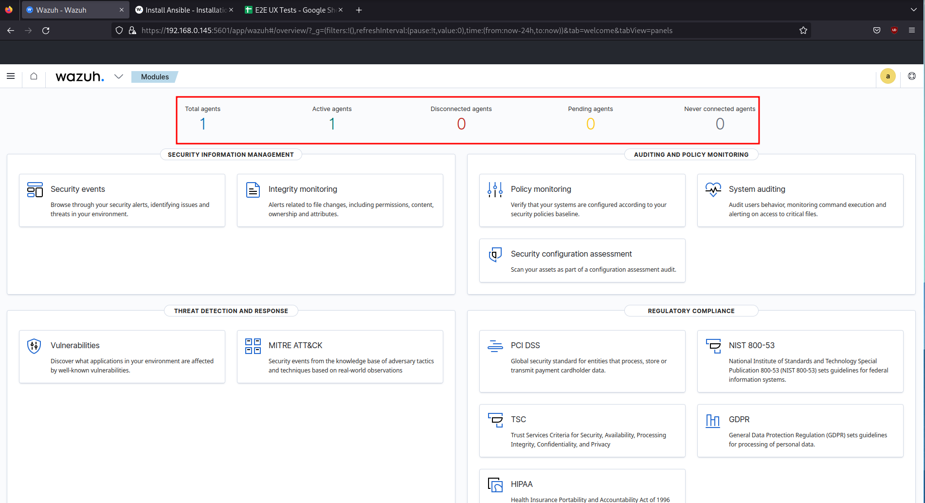 Release 4.4.0 - Alpha 1 - E2E UX Tests - Deployment with Ansible ...