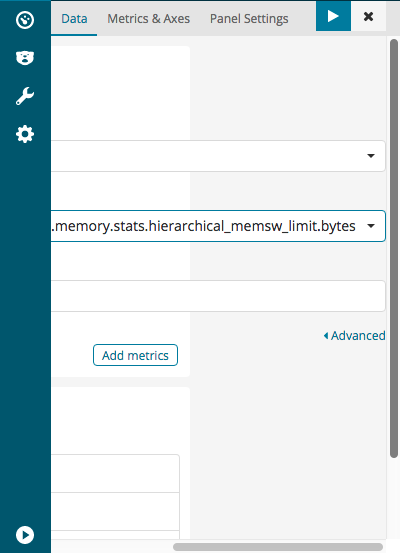 Field selection boxes with long field-names get out of Metrics ...