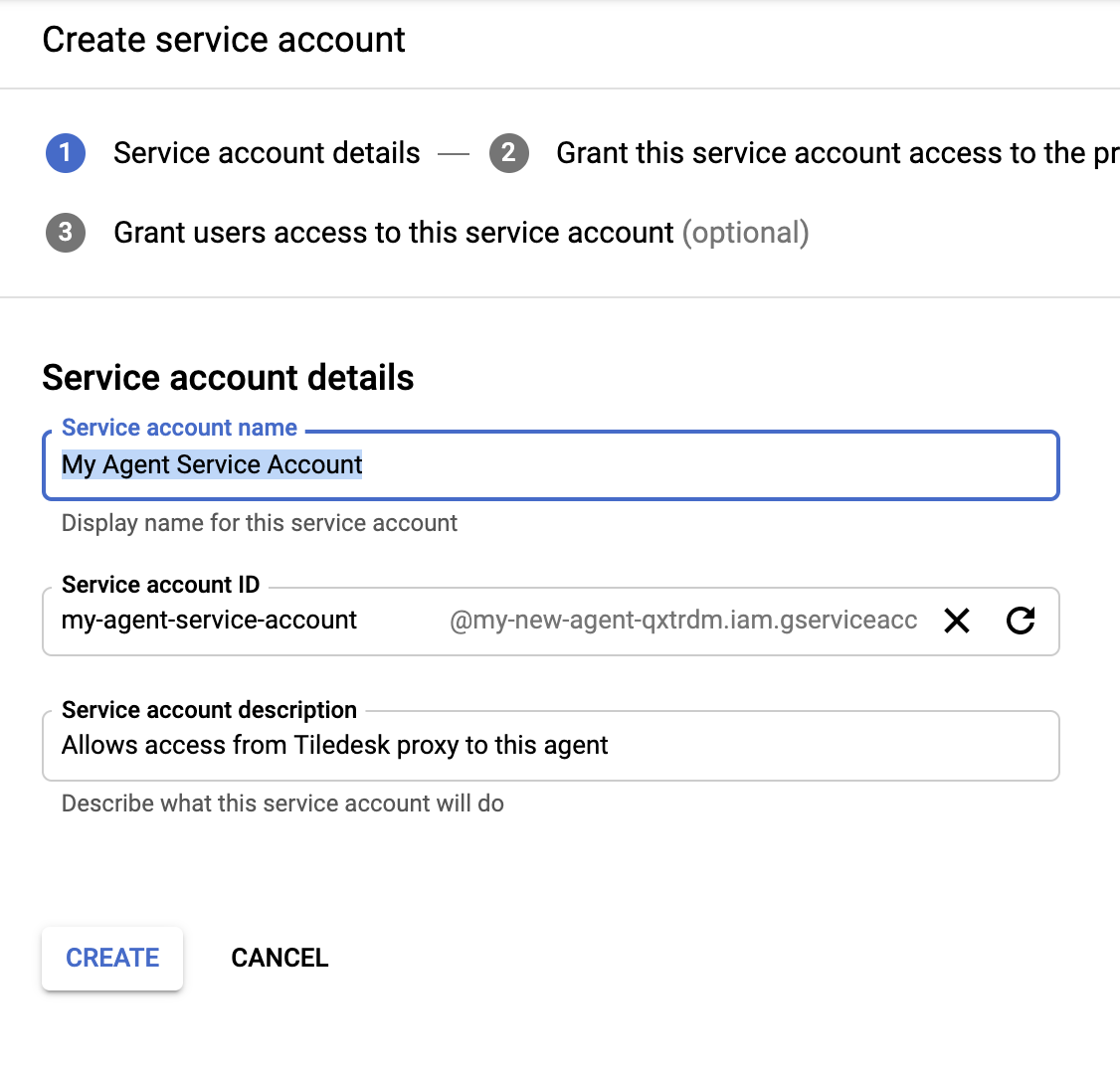 datacrow not reading credentials file