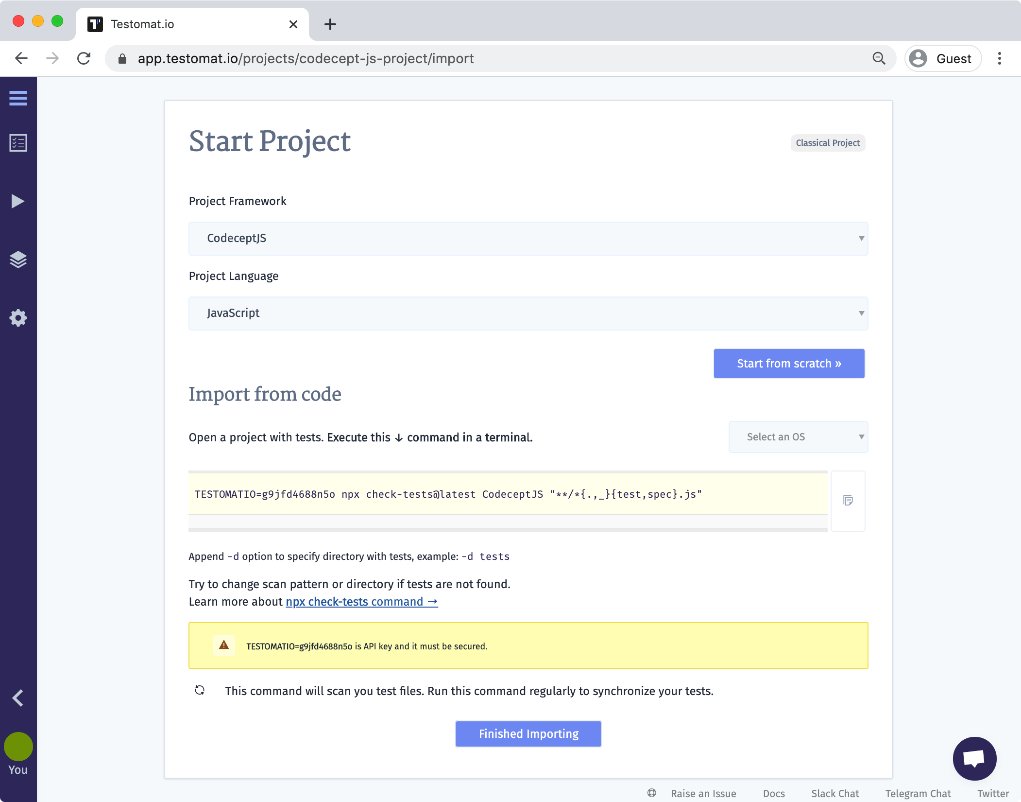 create place holders for getting started page · Issue #152 · testomatio ...