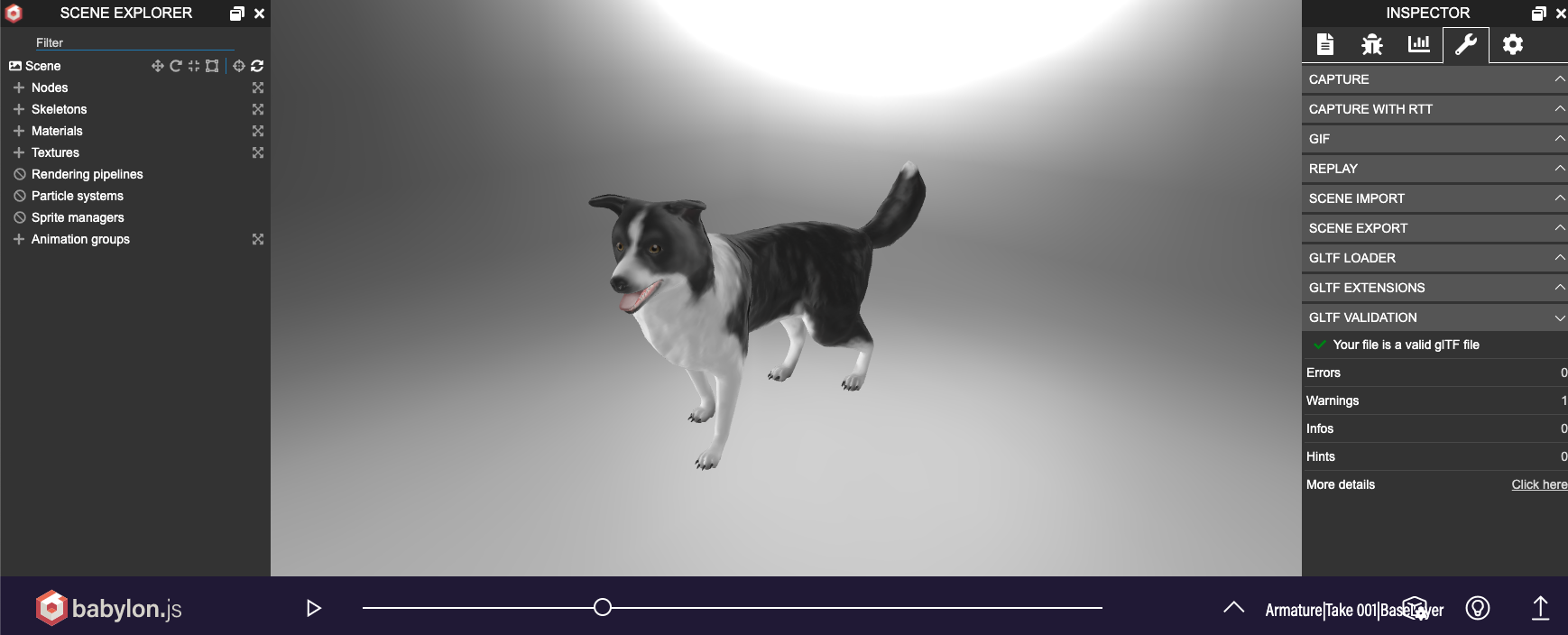 Model Does Not Appear As Expected in Google Model Viewer Compared to ...