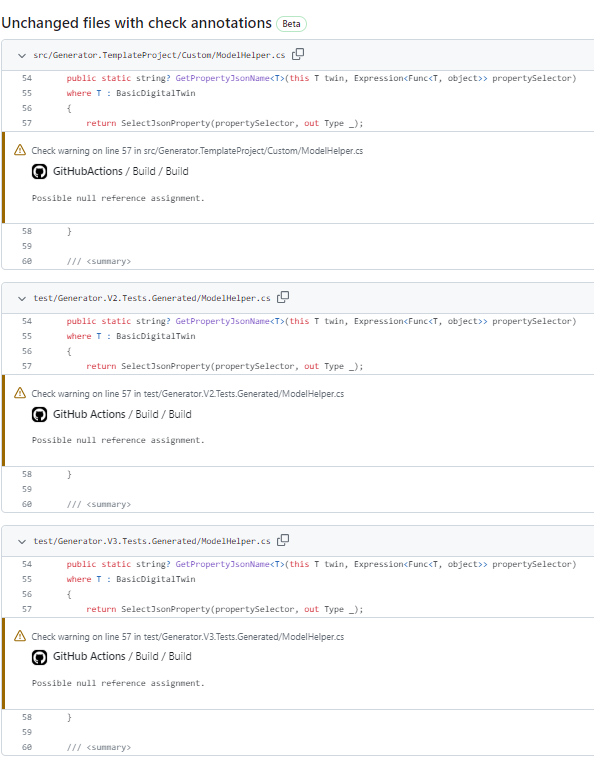 [Bug] Fix warnings in ModelHelper.cs Null reference error