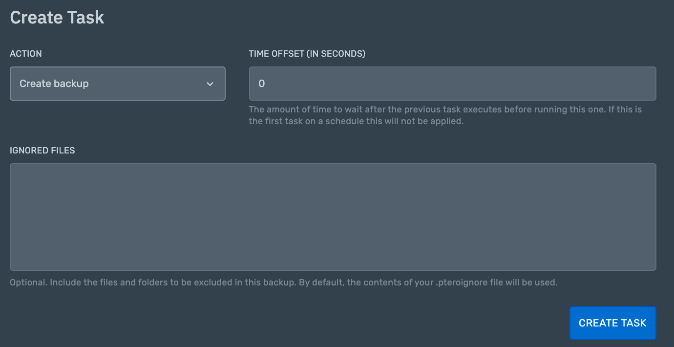 Backups can still be made via schedules · Issue #2395 · pterodactyl ...