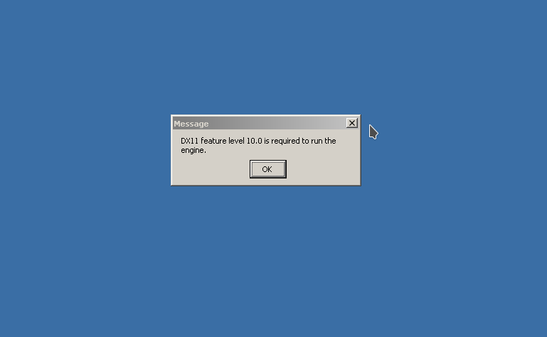 game screen