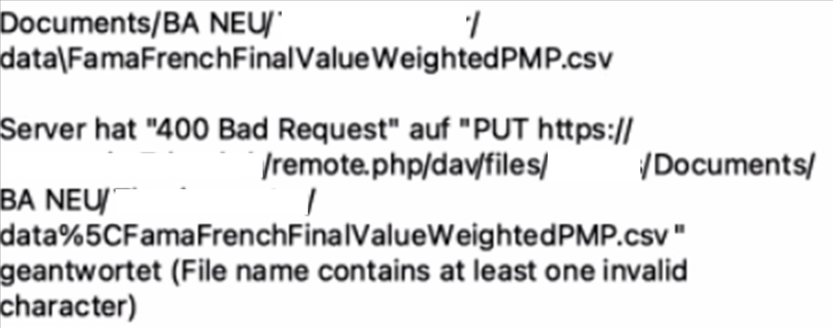 Nextcloud MAC Sync is not consistent in special situations (Permissions ...