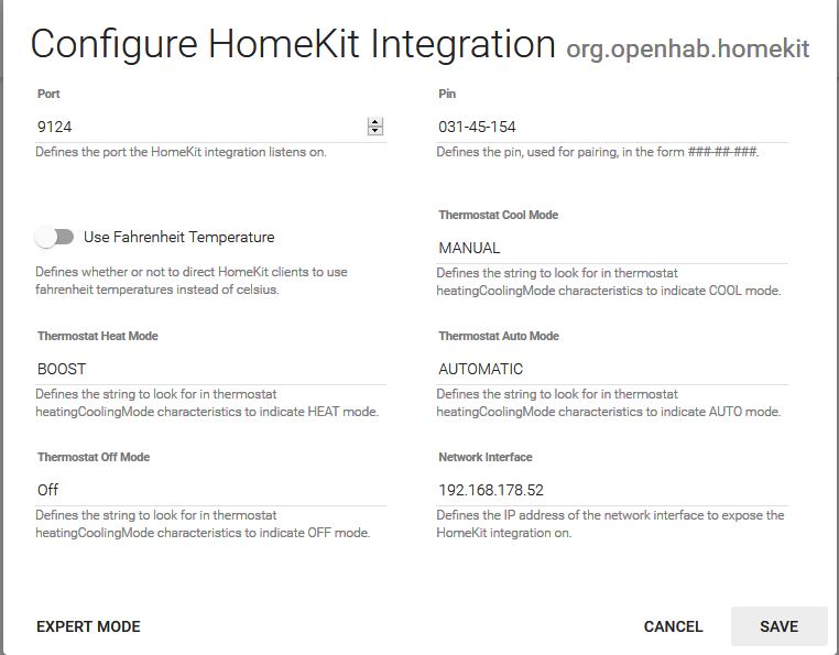 [homekit] 2.3.0 not working for me · Issue #3072 · openhab/openhab ...