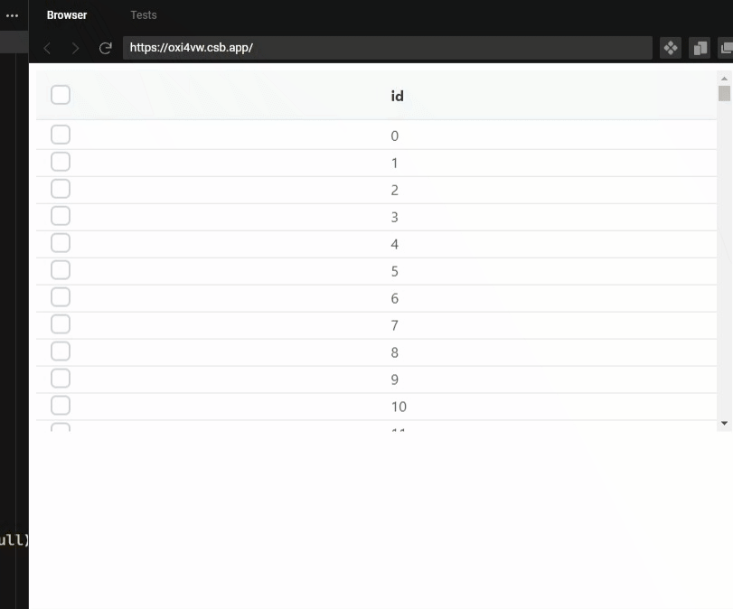 DataTable with VirtualScroller: multi selection bug · Issue #4120 ...