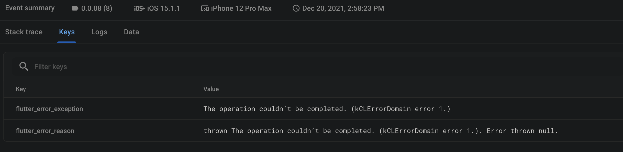 ❤︎ Crashed: com.apple.main-thread EXC_BAD_ACCESS