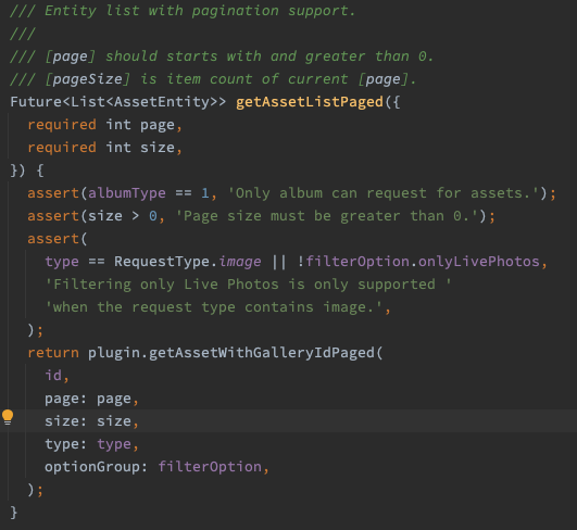[BUG] Functions getAssetListRange and getAssetListPaged returning ...