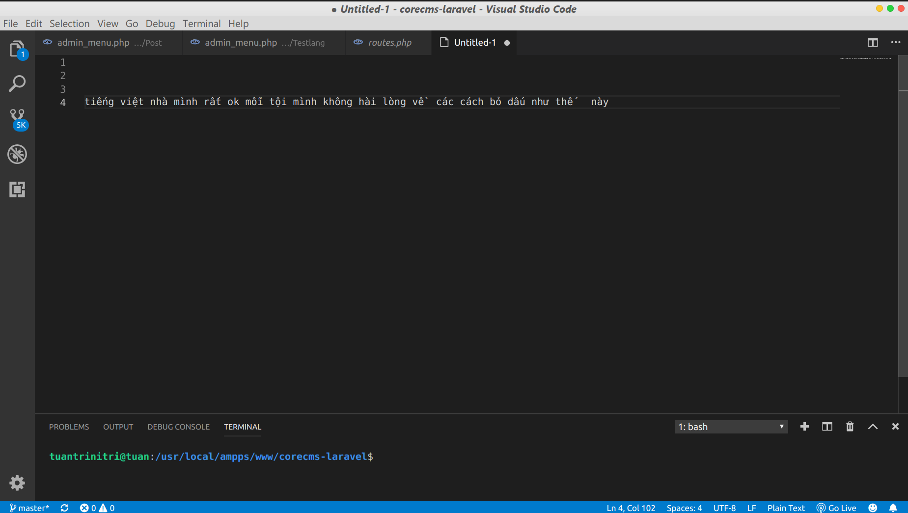 Không gõ được tiếng việt trong visualcode · Issue #49 · BambooEngine ...