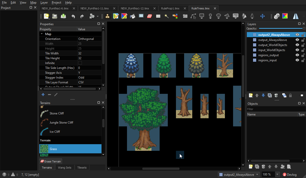 Reproduce crash using rules · Issue #2766 · mapeditor/tiled · GitHub