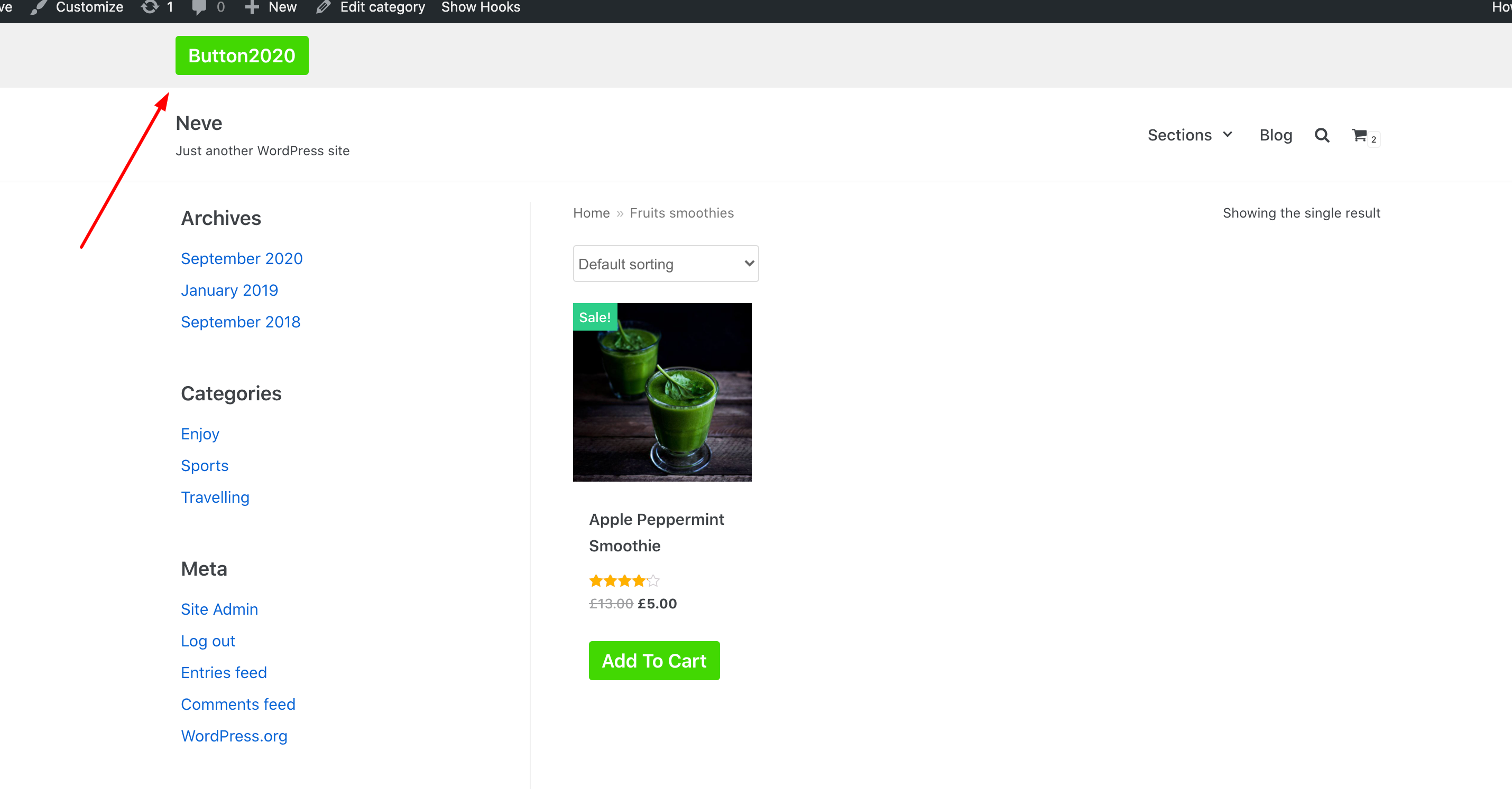 Button component has different background colors on Woo pages · Issue #2036  · Codeinwp/neve · GitHub