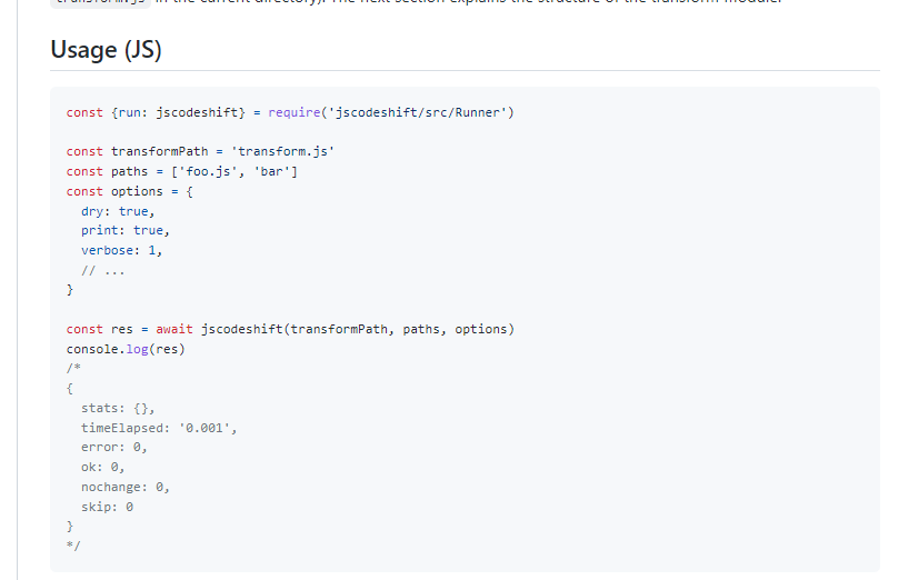 Add jscodeshift Runner function type by fengluoX · Pull Request #63108 ...