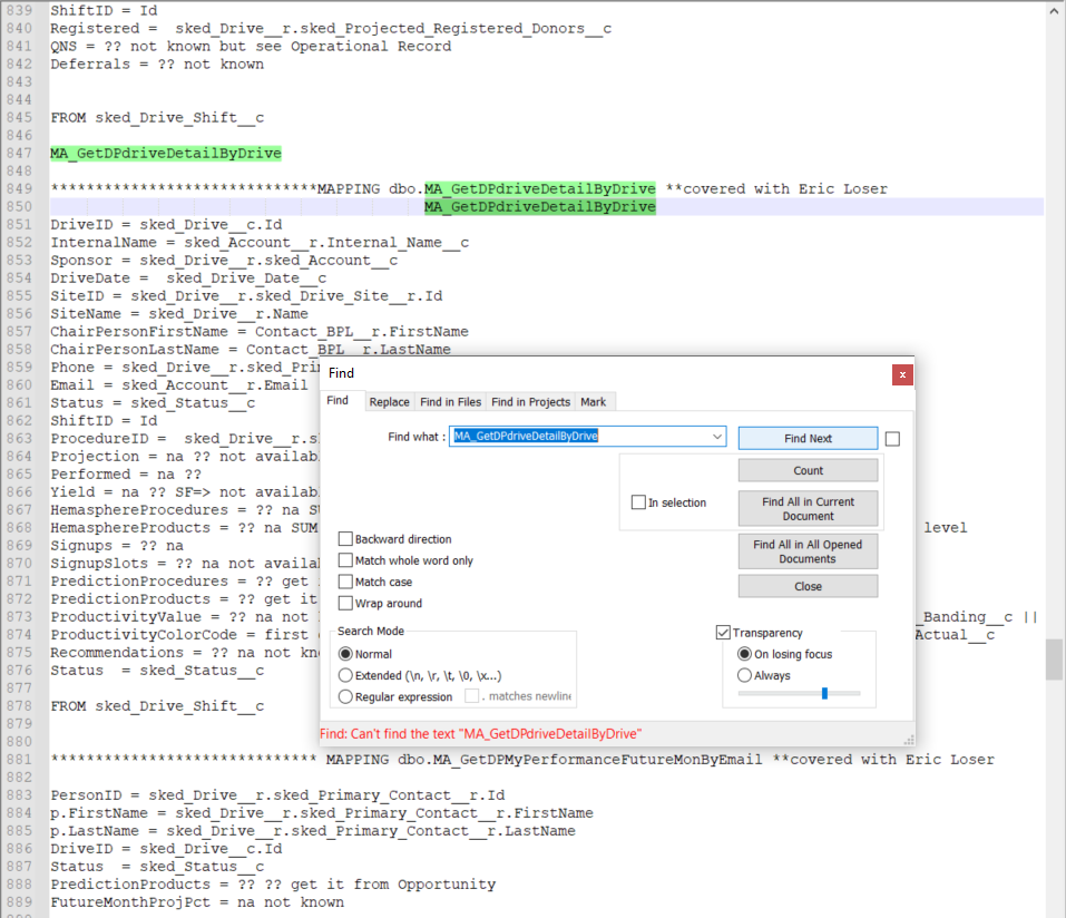 Notepad ++ Search is not finding words. · Issue #10447 · notepad-plus ...