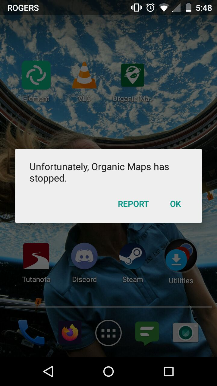 App crashes when I try to open it · Issue #619 · organicmaps ...