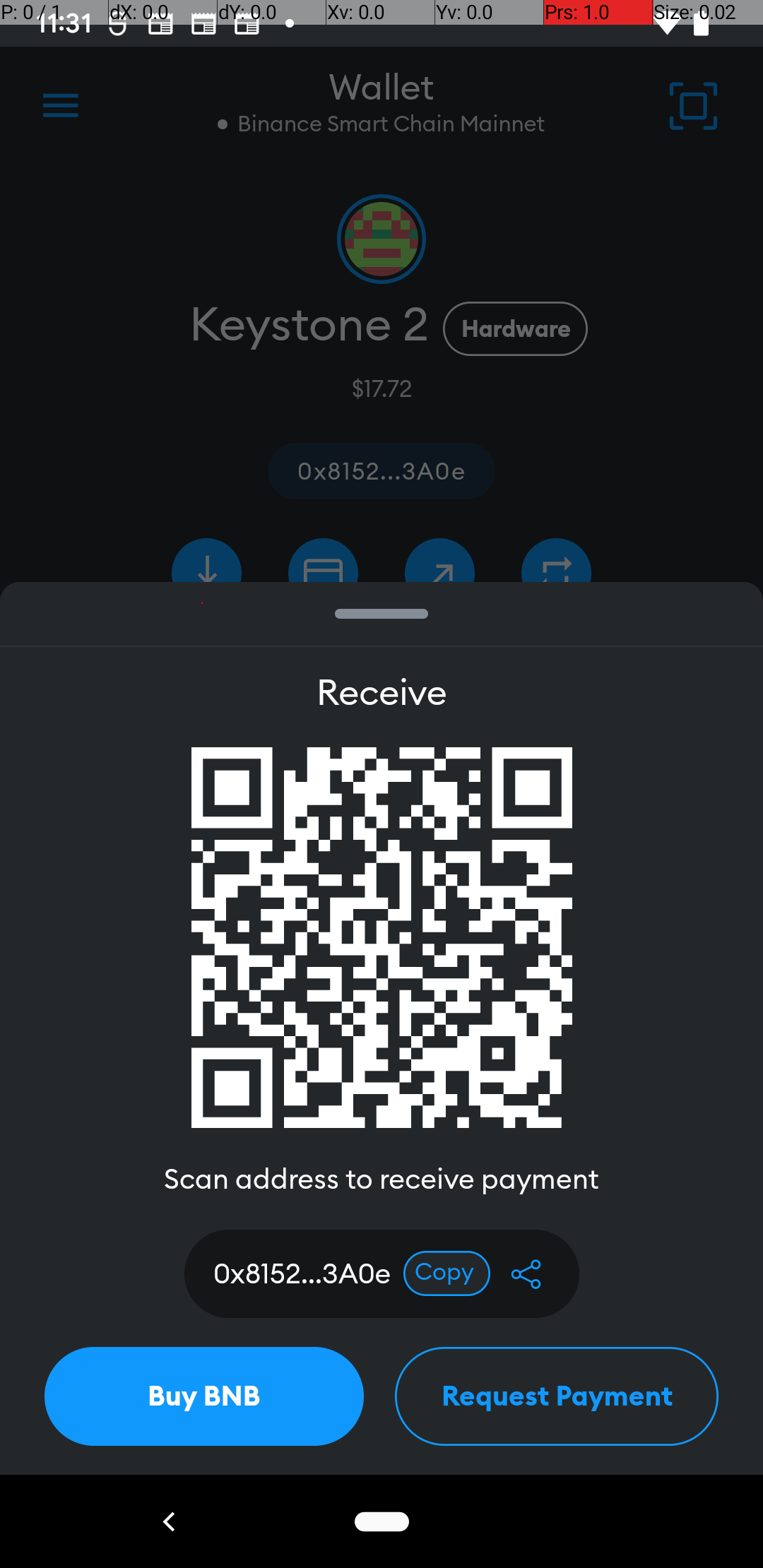 Dark Mode Cannot scan request for payment QR code · Issue 4490