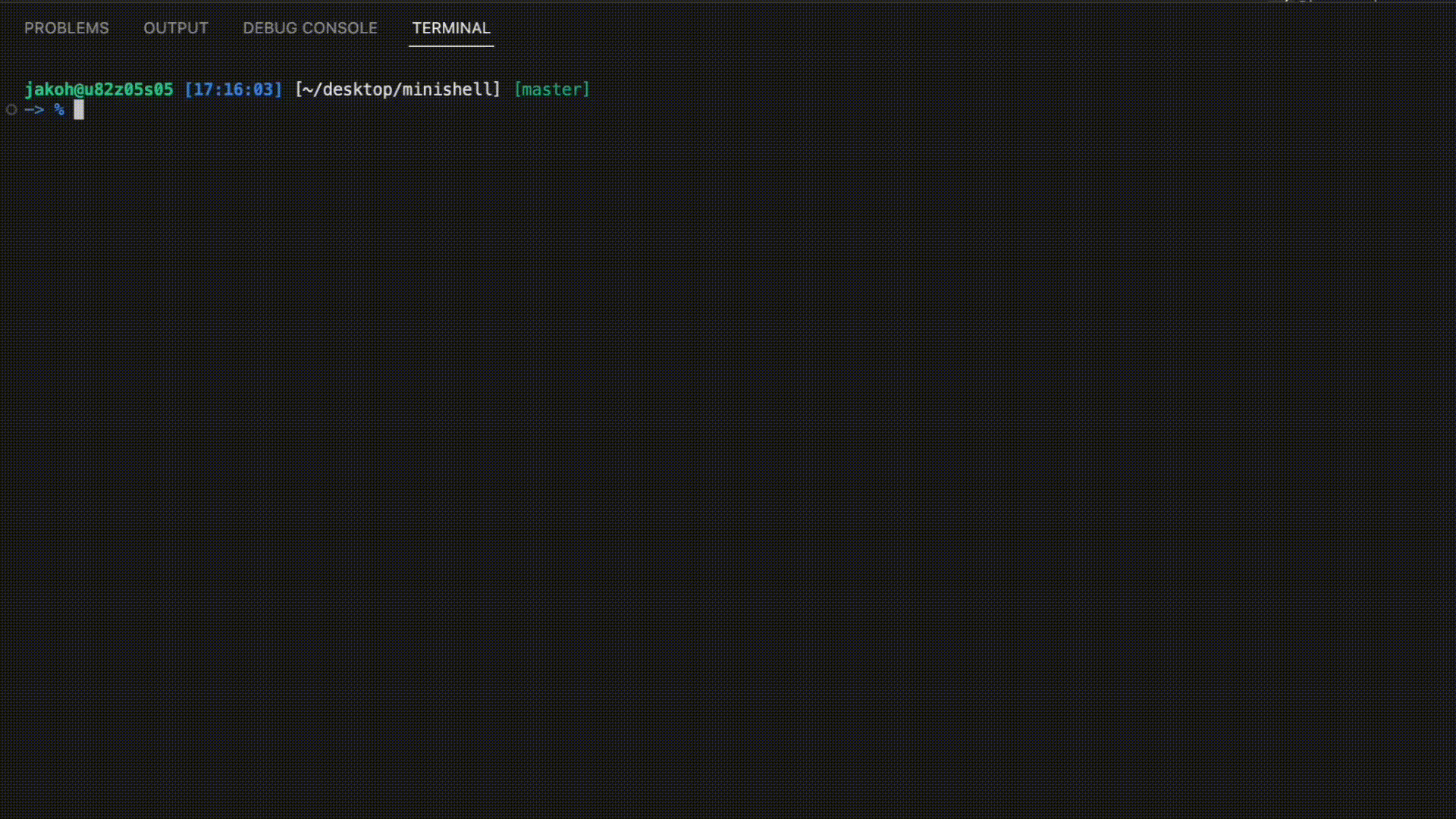 GitHub - jasonkwm/minishell: A minimum viable version of a real shell ...