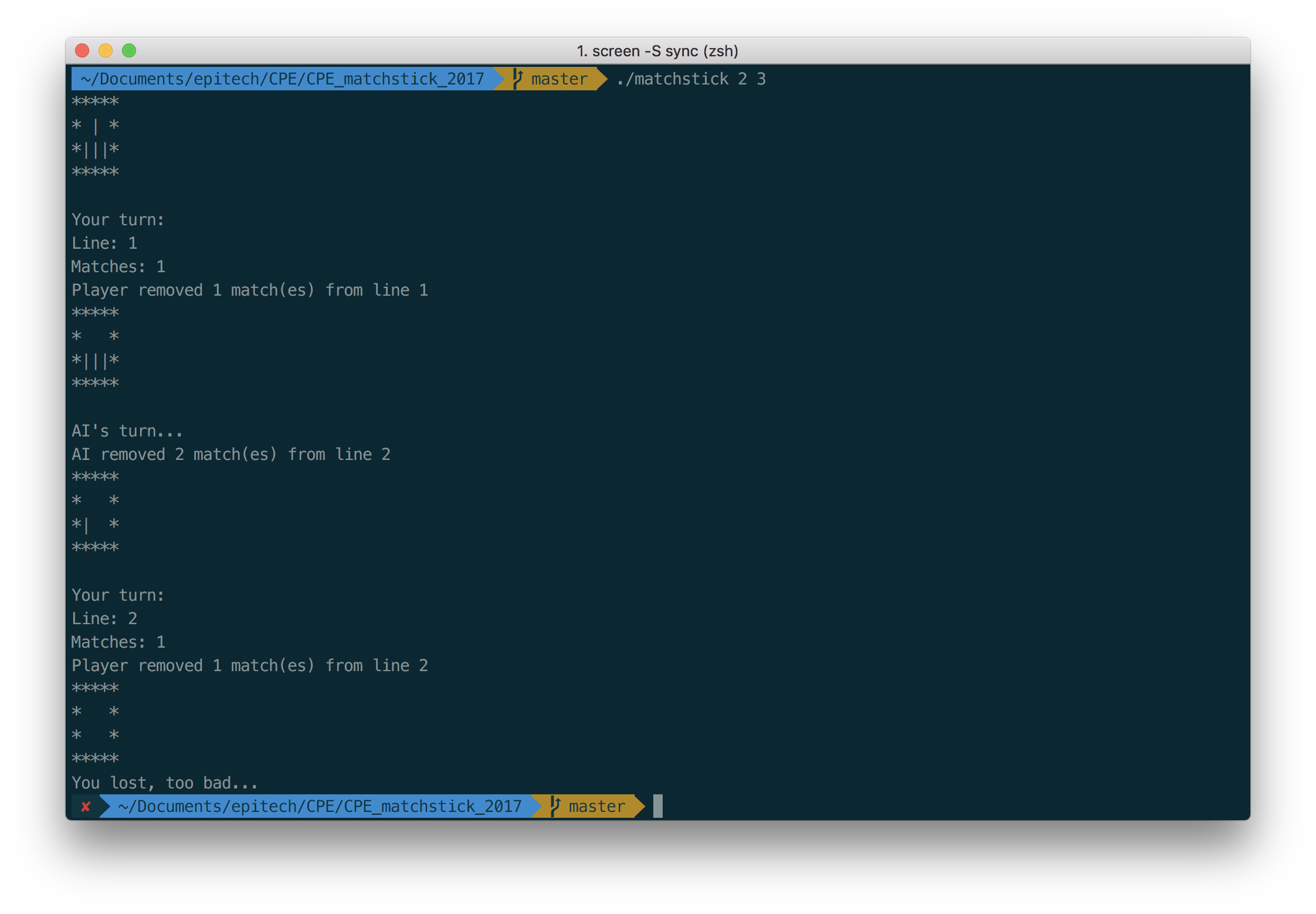 GitHub - hcourthias/Matchstick: 📚This project is based on a very famous ...