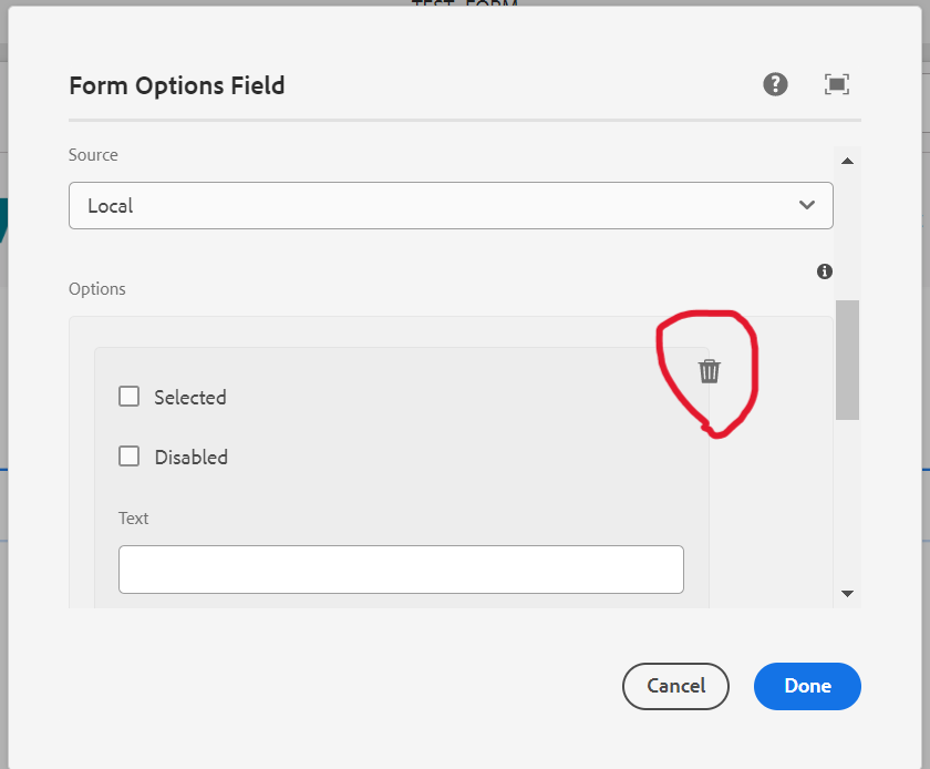 [Form]Delete icon position for options dialog field · Issue #2479 ...