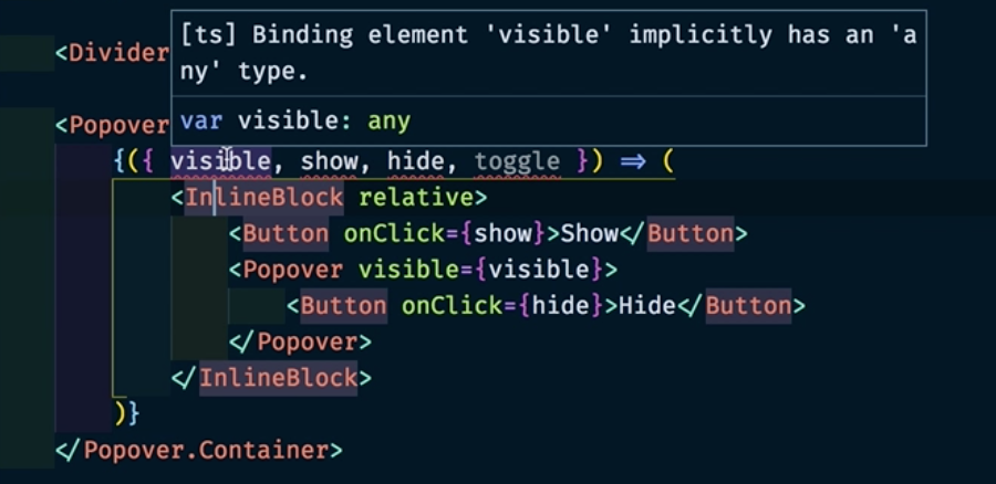 Popup.Container render prop typings are not being inferred · Issue #248 ...