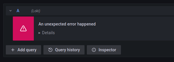 Explore Loki query editor crash · Issue #49122 · grafana/grafana · GitHub