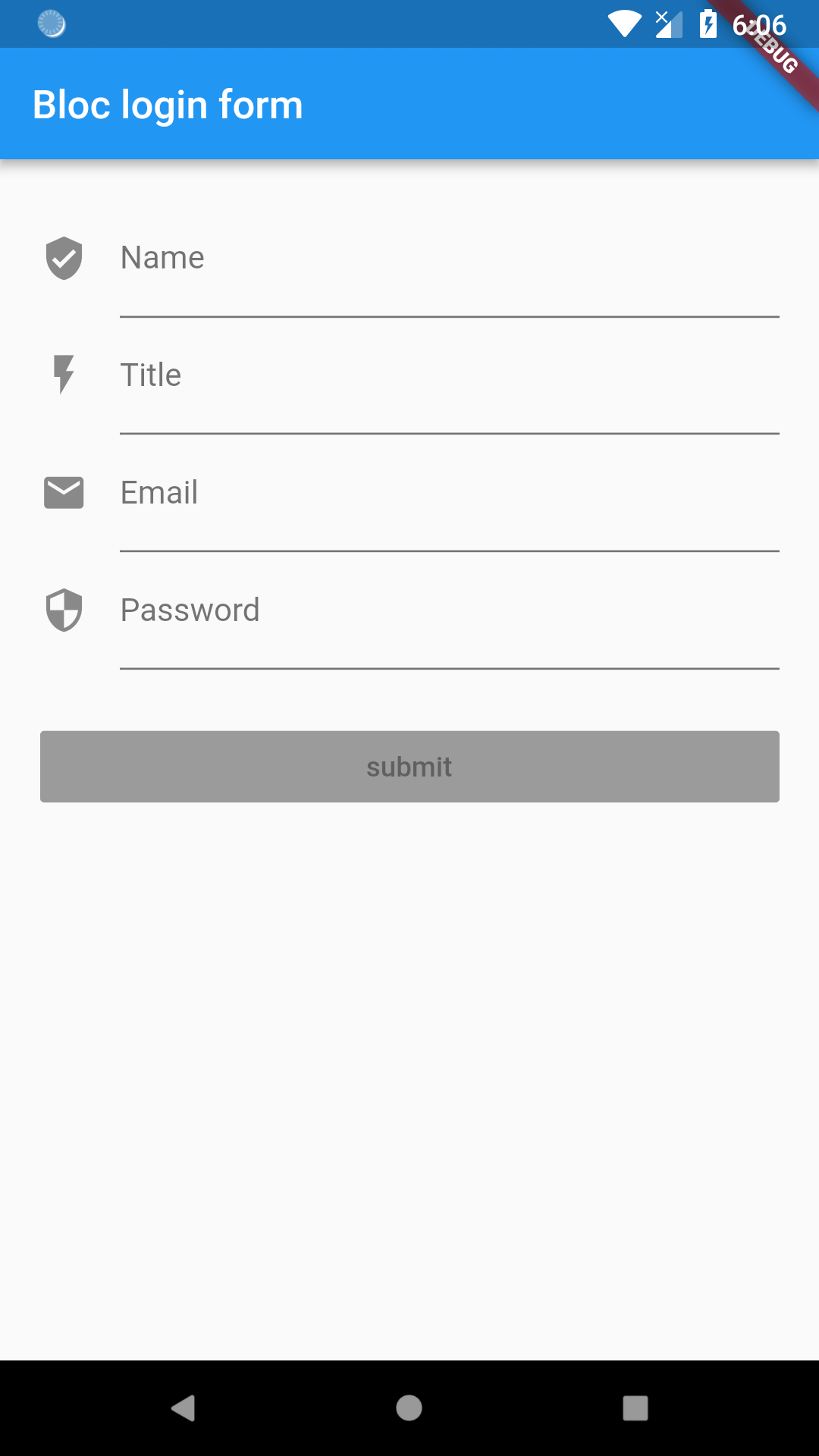 GitHub - wmfadel/Login-form-using-Bloc-pattern: Simple Flutter ...
