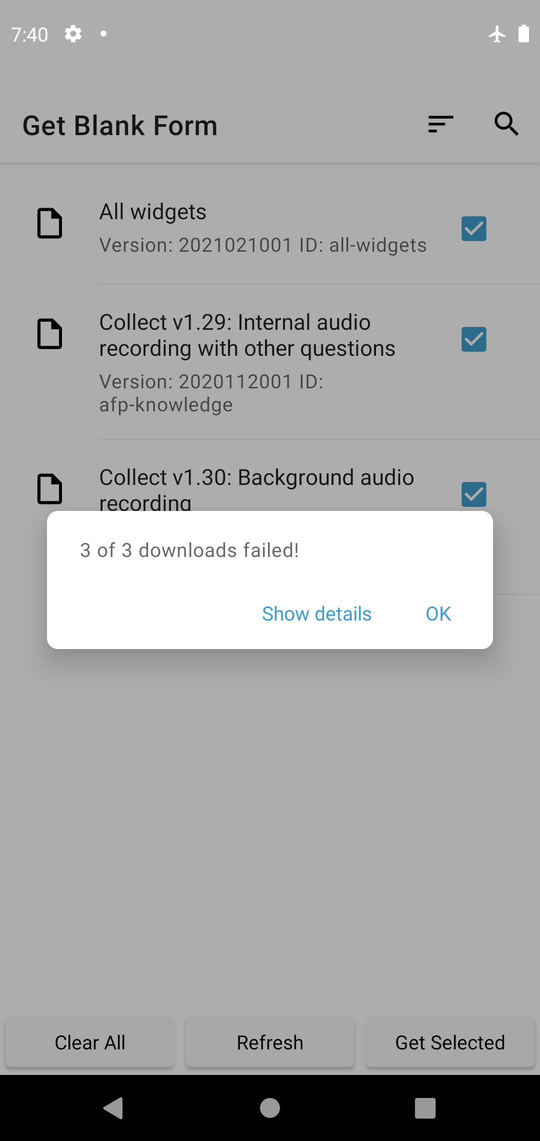 Parcelable encountered IOException writing serializable object (name