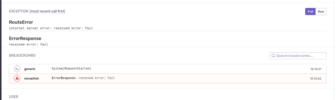 `failure` Stack Trace Parsing Broken · Issue #171 · getsentry/sentry ...